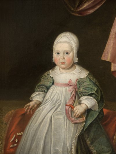 Portrait of a Child by Dutch School